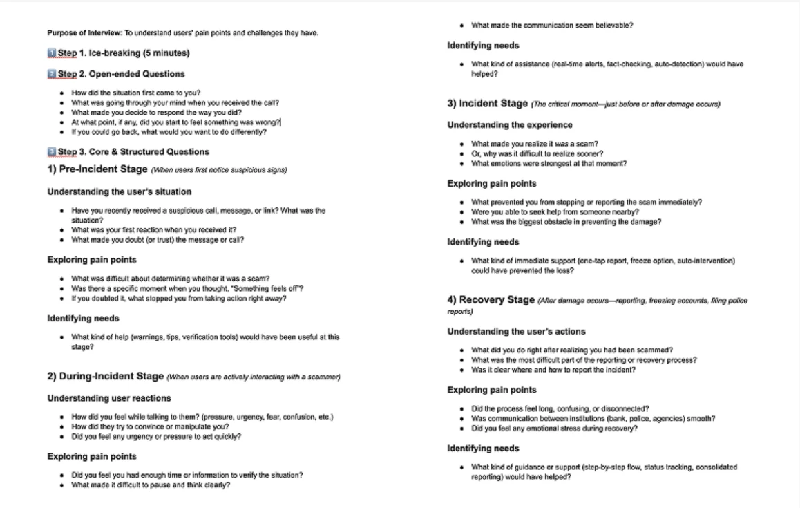 Interview Protocol