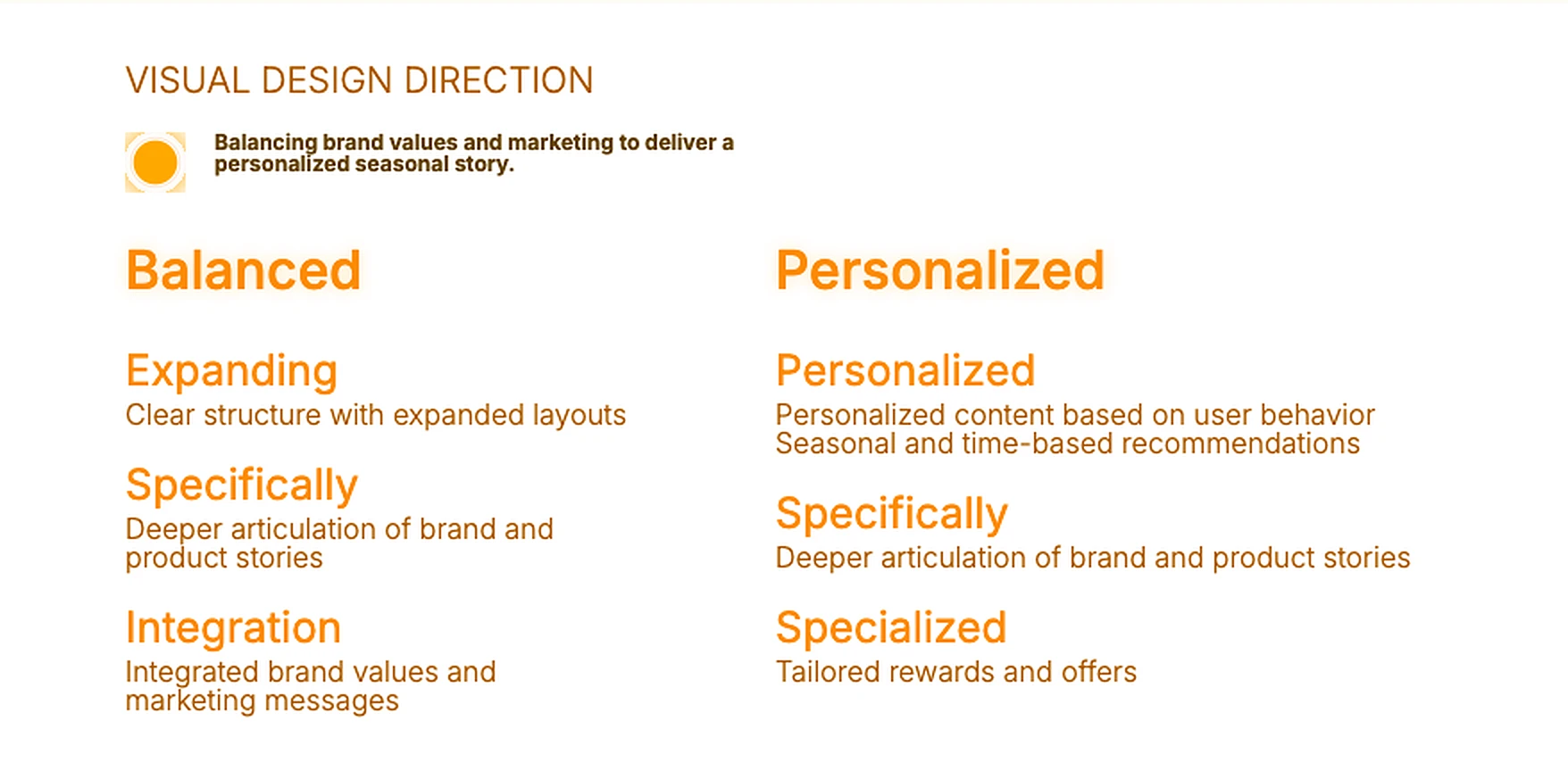 Visual Design Direction